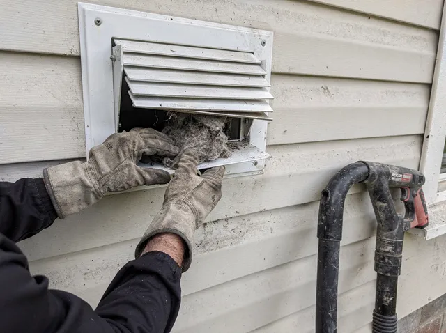 Dryer Exhaust Vent Cleaning in Valley Falls