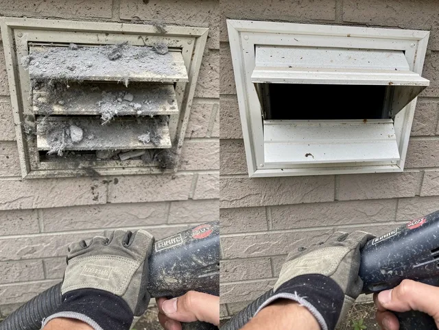 Professional dryer exhaust vent cleaning by Valley Falls Dryer Vent Cleaning in Valley Falls