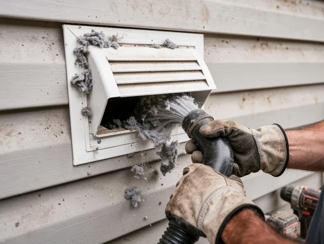 Professional dryer vent cleaning by Valley Falls Dryer Vent Cleaning in Valley Falls