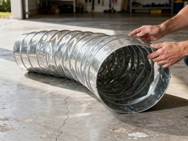 Valley Falls Dryer Vent Cleaning specialist using advanced equipment for thorough duct cleaning in Valley Falls