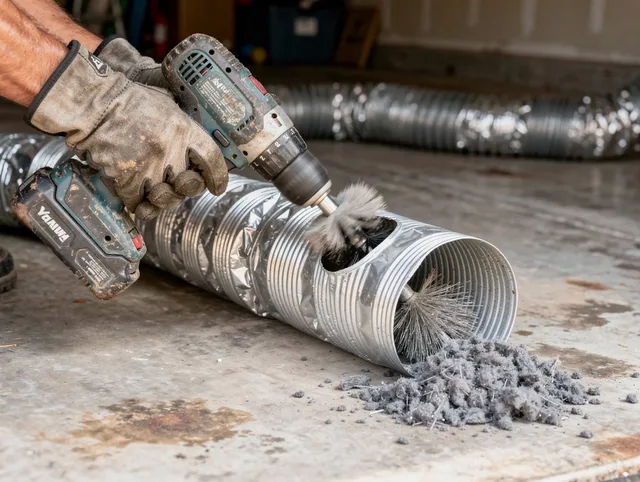 Professional duct cleaning by Valley Falls Dryer Vent Cleaning in Valley Falls